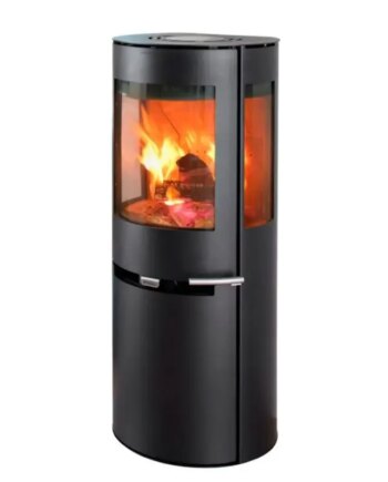 Aduro Brændeovn Låge Sort