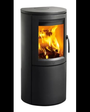 Varde Aura Stål Sort Brændeovn