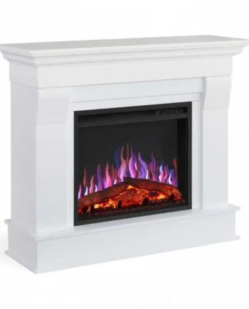 Albion Fritstående Klassisk Elpejs Hvid