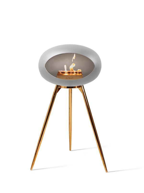 Biopejs Nikkel Ground High Rose Gold Skål Ben
