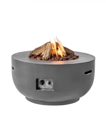 Bowl Gaspejs Ildbord Antracit