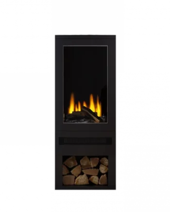 Bramshaw Fritstående Elpejs Med Brændeopbevaring