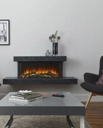 Brockenhurst 1200 Grå Marmor Vægmonteret Elpejs