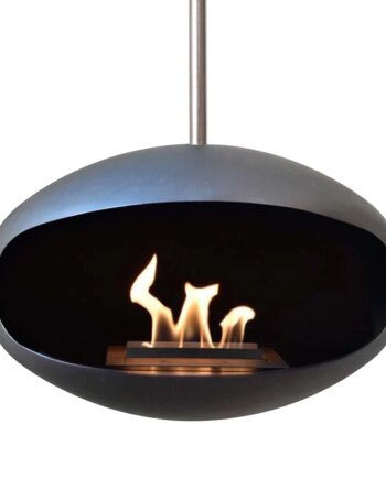 Cocoon Aeris Sort Med Stål Loftstang