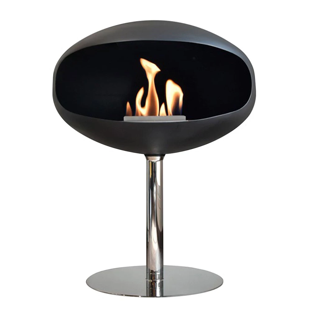 Cocoon Pedestal Med Stålfod Sort