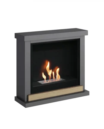 Hagen Grå Biopejs Kamin