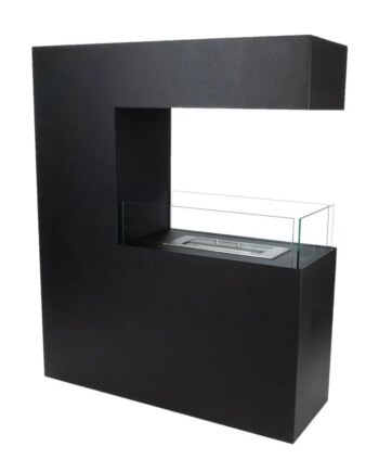 Høj Rumdeler Biopejs Sort