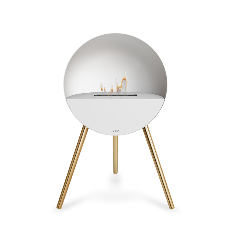 Hvid Biopejs Eye Hvid Front Ben Rose Gold