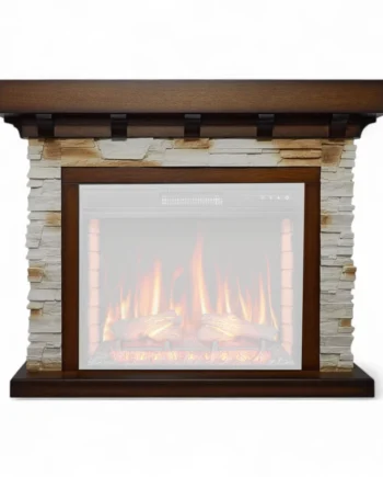 Ludwig Fritstående Elpejs Pejseramme Antik Kun Ramme