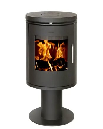 Morsø Brændeovn 6148 Sort Pedistal Sort