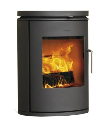 Morsø Brændeovn 6170 Sort Væghængt Sort