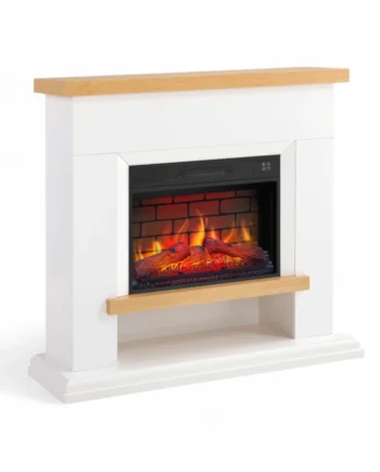 Shelford Fritstående Elpejs Hvid