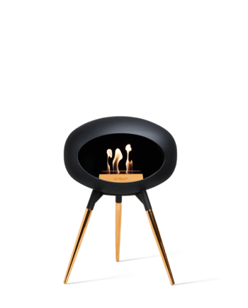Sort Biopejs Ground Low 45cm Ben Rose Gold