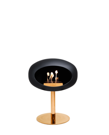 Sort Biopejs Ground Steel Low Rose Gold