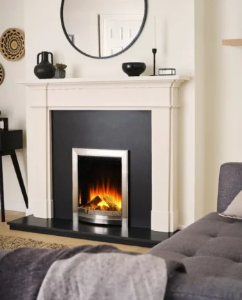 Sway Elegance Børstet Krom Elpejs Indsats