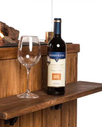 Teaktræ Sidebord Til Gaspejs Stk