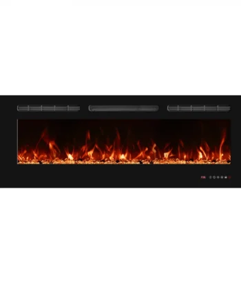 Titanite 127 Væg Indbygningselpejs