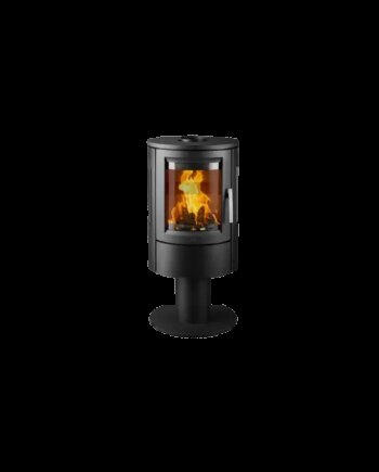 Varde Nice Air Sort Med Sidelys Brændeovn