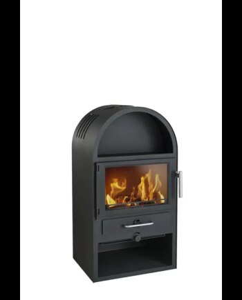 Varde Thurø Stål Sort Med Rysterist Brændeovn